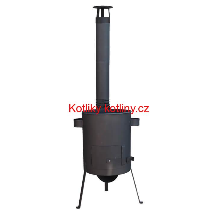 Kotlina 36 cm s žáruvzdornou barvou PLUS 600 4 MM