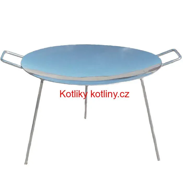 Nerezová pánev s nožičkami 55 cm BBQ