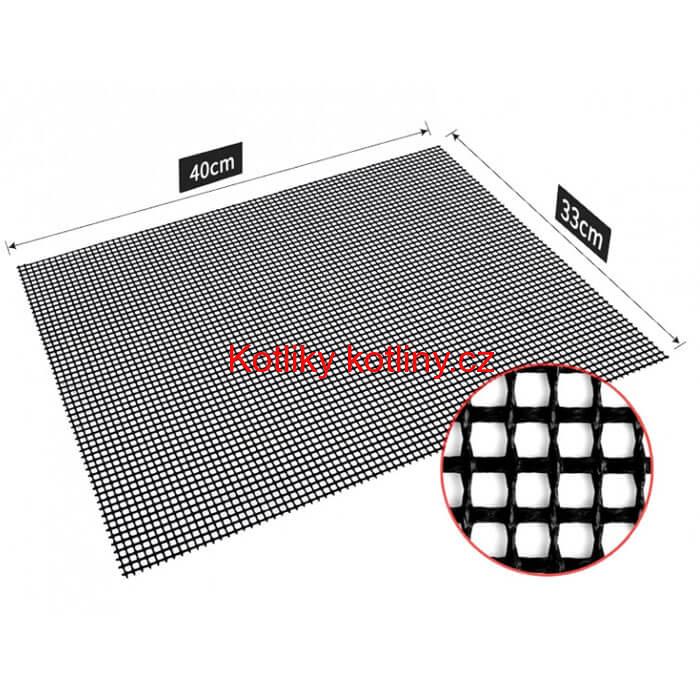 Teflonová podložka (síťka) na pečení a grilování 33 x 40 cm