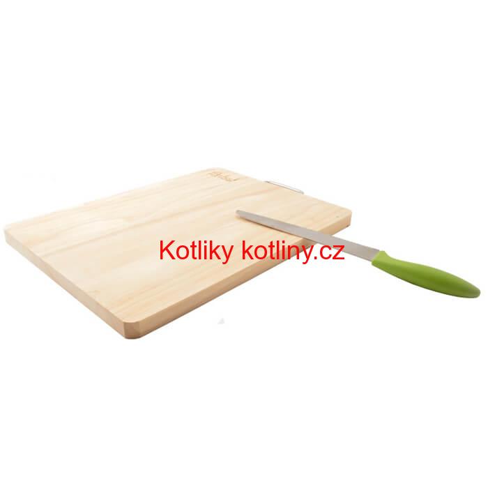 Dřevěné, masivní prkénko 40 x 30 cm