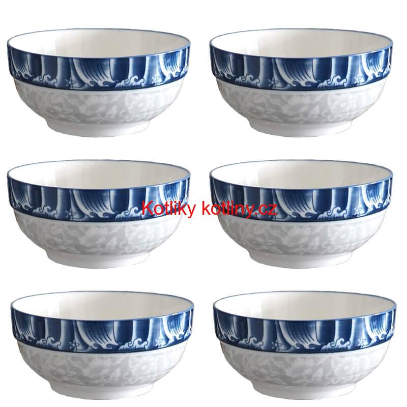 Keramické misky na servírování guláše 15 cm 6 ks