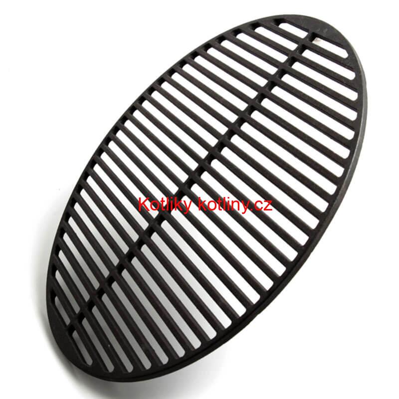 Litinová mřížka (rošt) ke grilování a pečení 44,5 cm