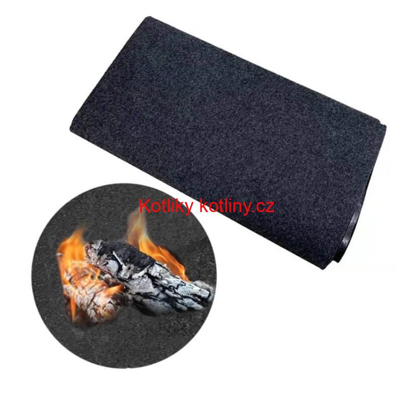 Ohnivzdorná podložka 122 cm x 76 cm