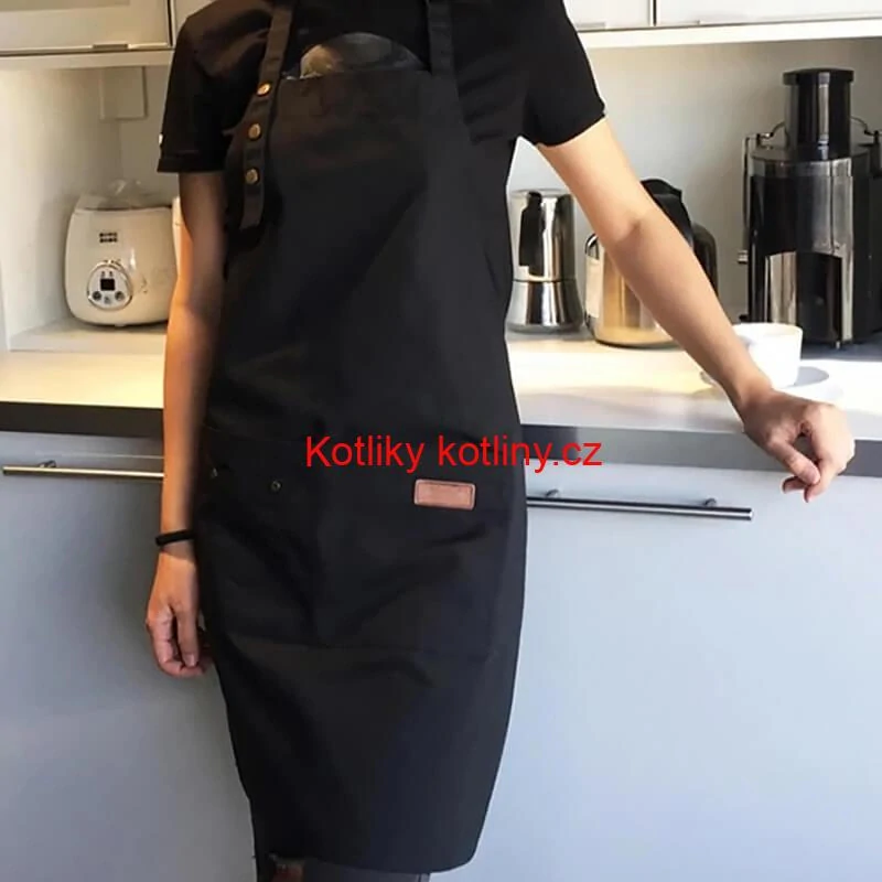 Zástěra na grilování ze silného plátna