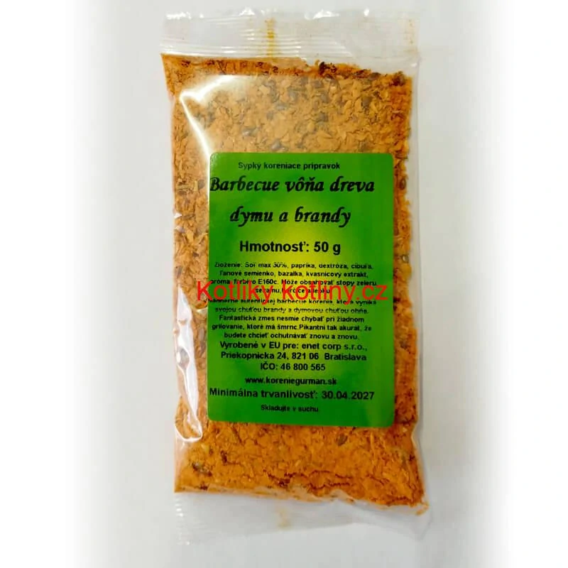 Barbecue vůně dřeva, kouře a brandy 50 g