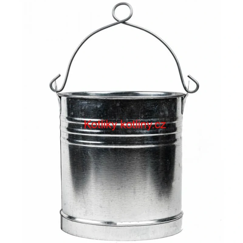 Pozinkované vědro na studnu 15 L
