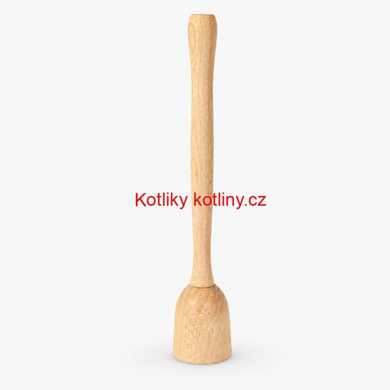 Dřevěný drtič na brambory a zeleninu 30 cm