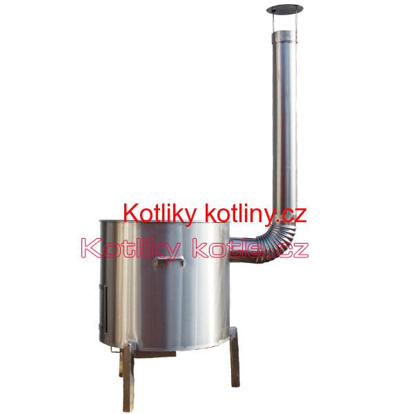 Zabijačková nerezová kotlina 53 cm