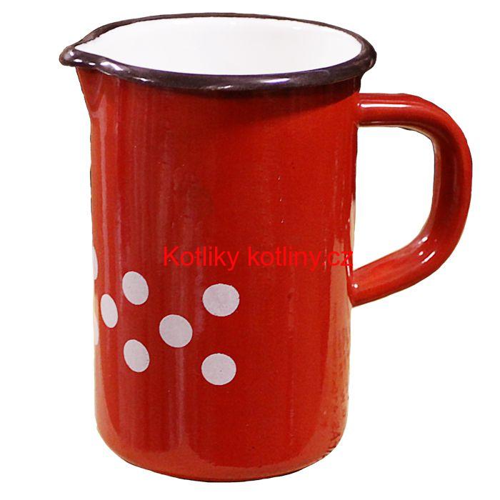 Smaltovaná konvice 0,5 L