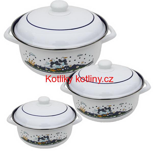 Smaltovaná souprava Classic 3