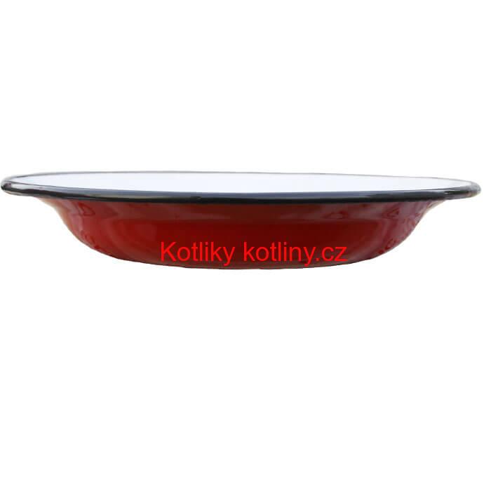 Smaltovaný talíř 22 cm