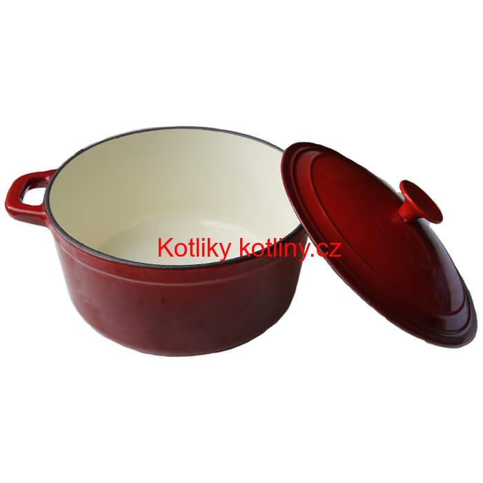 Litinový kastrol 5l