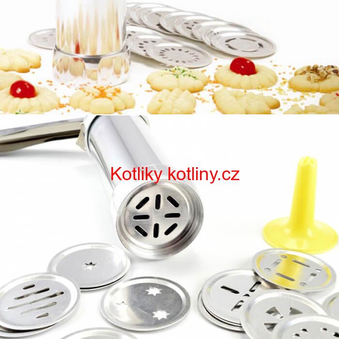 Strojek na vykrajování drobného cesta