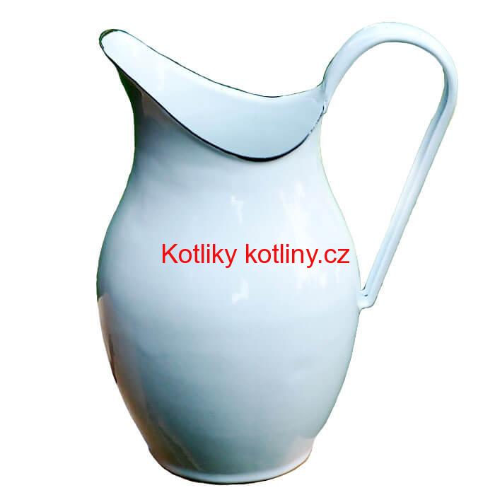 Smaltovaná konvice na vodu 2 L BÍLÁ