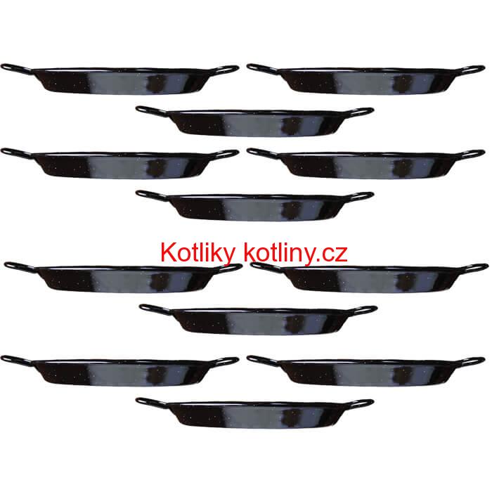 Paella Tapas catering 20 cm - 12 ks pánví