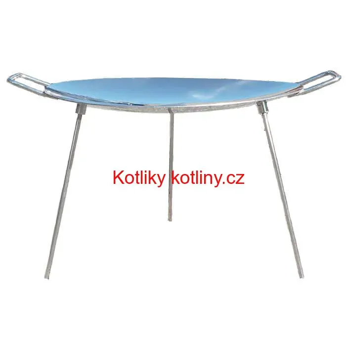 Nerezová pánev s nožičkami 55 cm BBQ