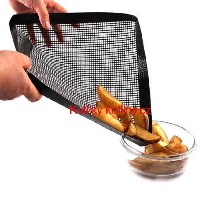 Teflonový koš na grilování a pečení 26 x 36 cm