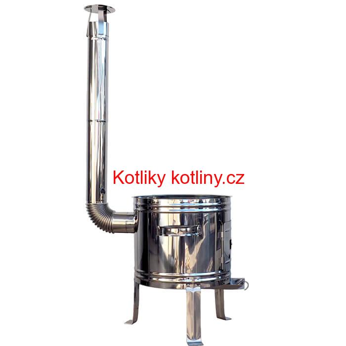 Nerezová kotlina s povrchovou antikorovou úpravou 36 cm INOX