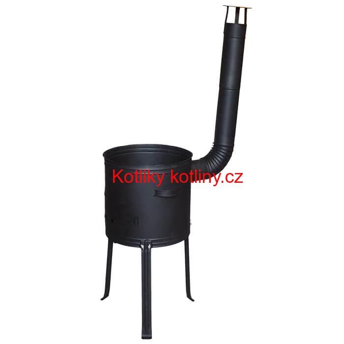 Kotlina 39 cm, vysoká + žáruvzdorná barva Plus 700