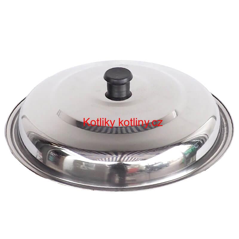 Nerezová poklice 35 cm