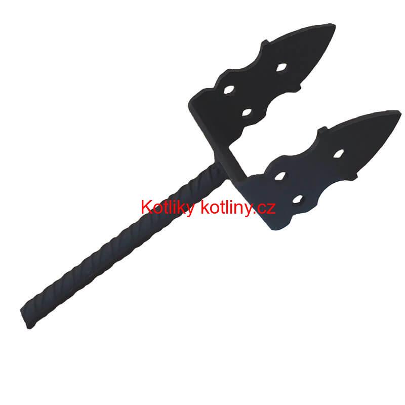Patka kotevní, zápustná 10 cm
