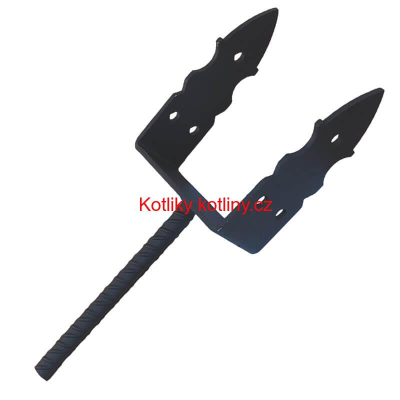 Patka kotevní, zápustná 12 cm