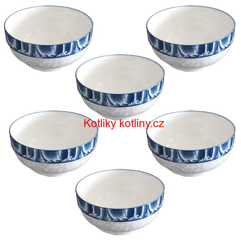 Keramické misky na servírování guláše 15 cm 6 ks