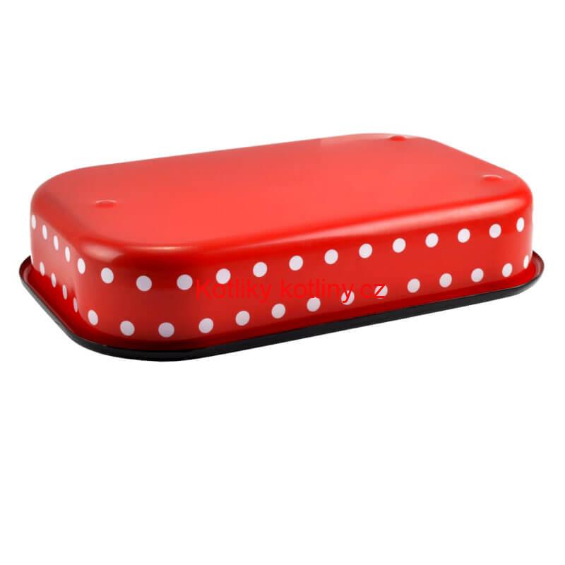 Smaltovaný pekáč 38 x 25,5 cm DECOR