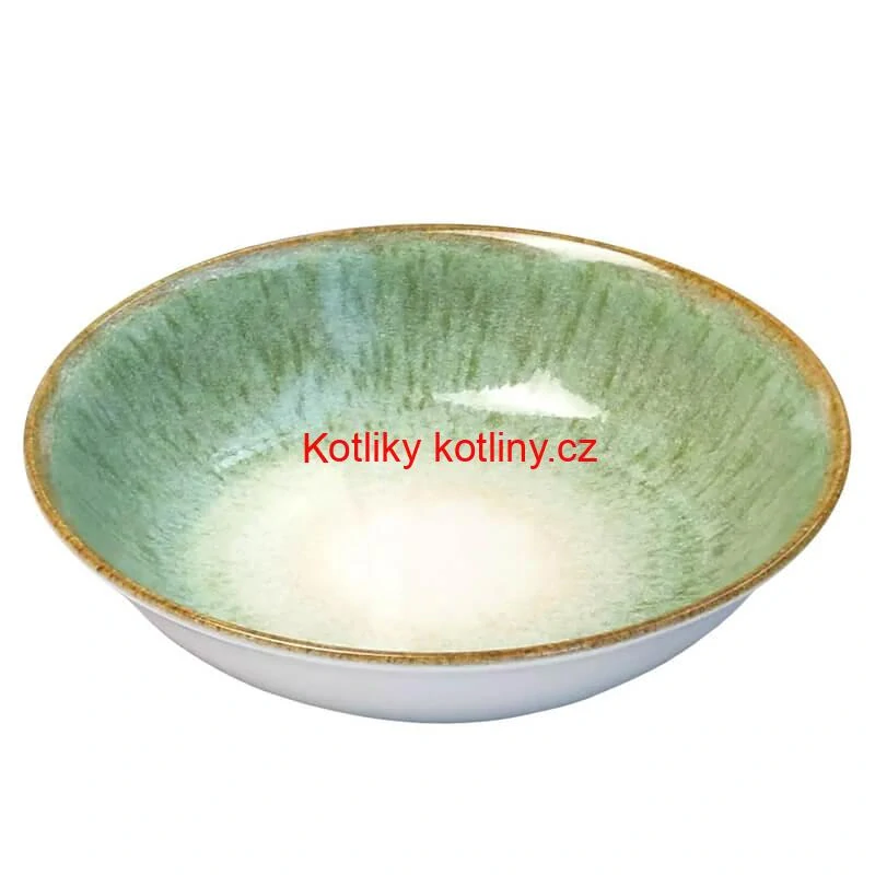 Souprava keramických talířů 18 ks GREEN