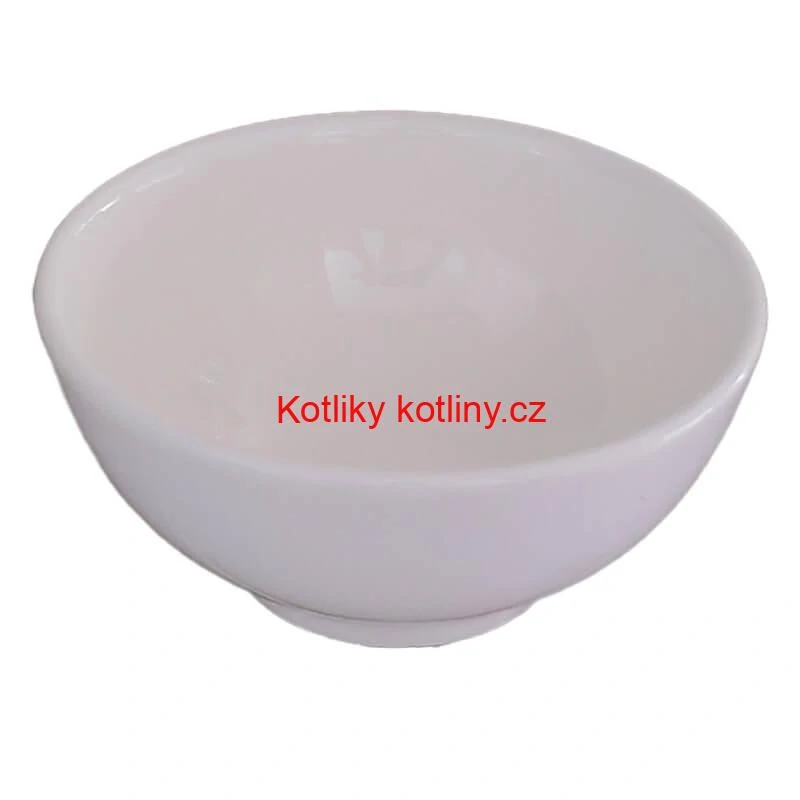 Keramické misky na servírování guláše 15 cm 6 ks bílé