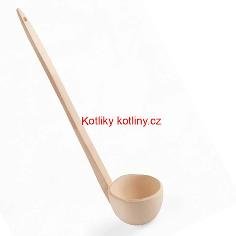 Dřevěná naběračka velká 57 cm