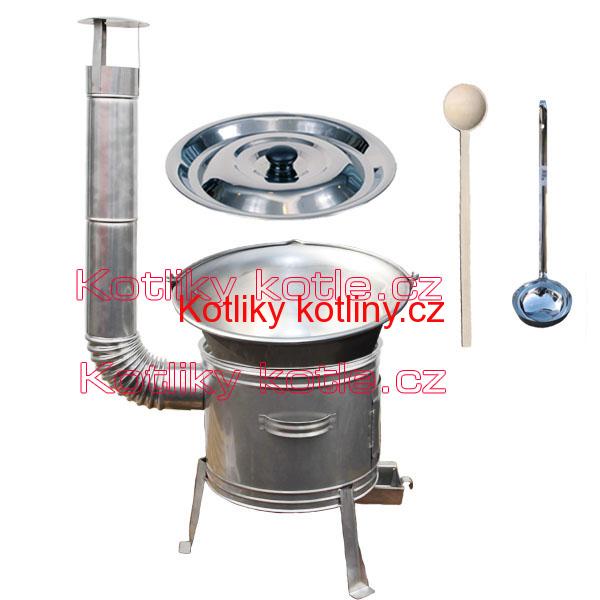 Kotlíkový set 31 cm TOPLUX + nerezový kotlík (1,5 mm)