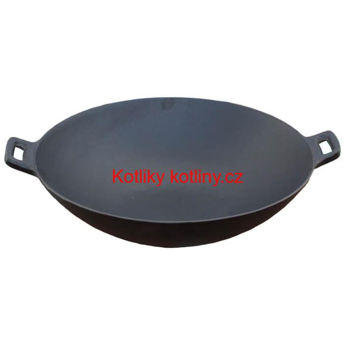 Litinový wok 31 cm
