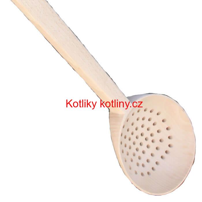 Veliká naběračka - vařečka - děrovaná