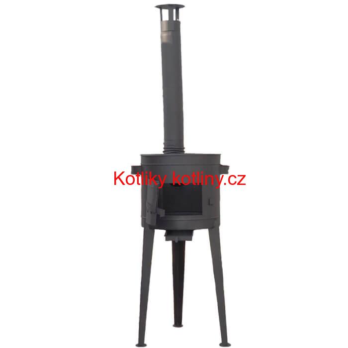 Vysoká kotlina 42 cm + žáruvzdorná barva