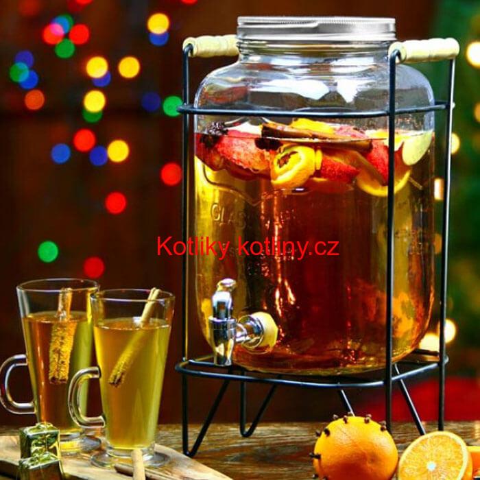 Džbán na nápoje s kohoutkem 8 L