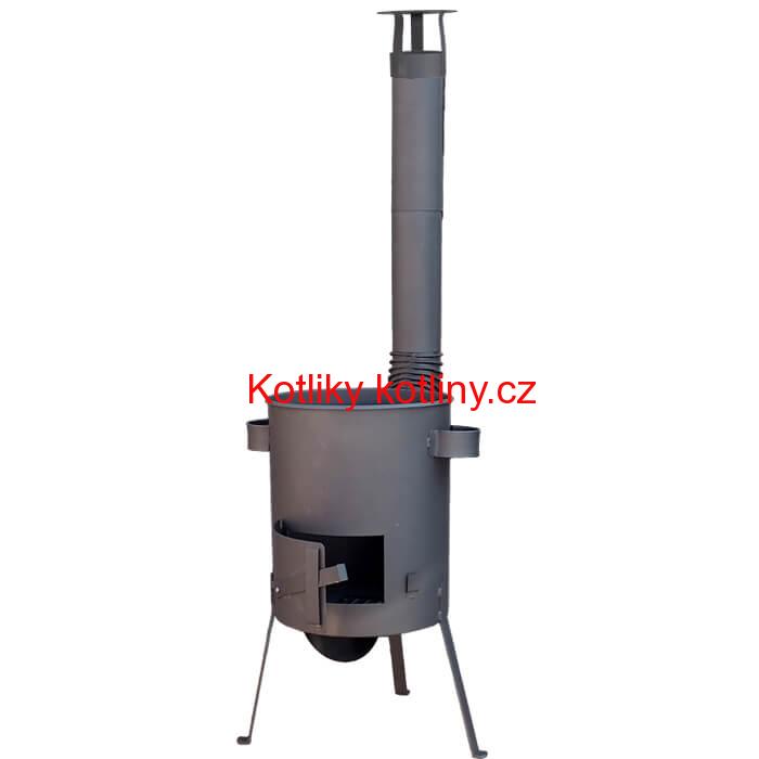 Kotlina 45 cm s žáruvzdornou barvou PLUS 600 4 MM