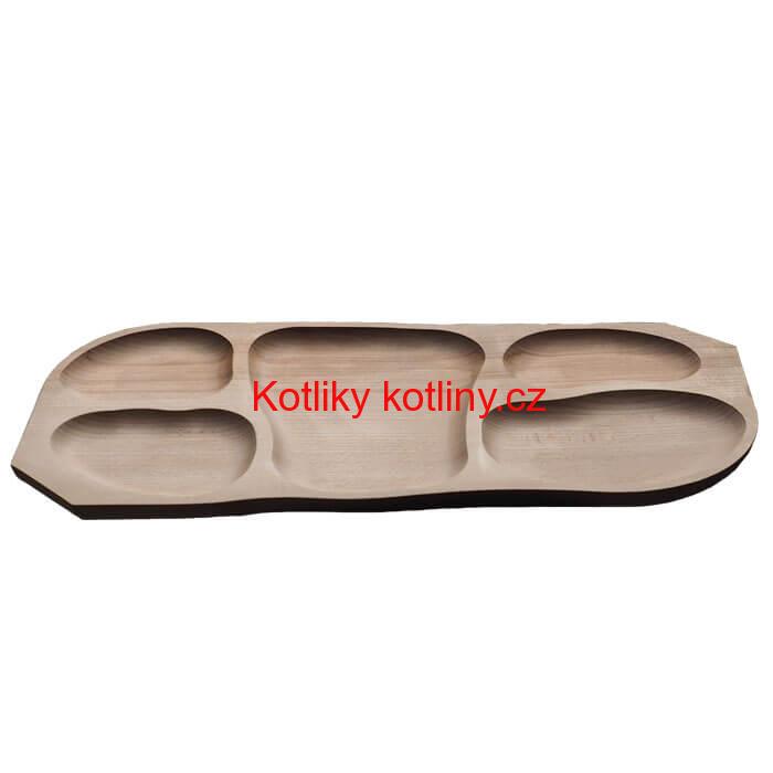 Servírovací dřevěný podnos 67 x 29,5 cm
