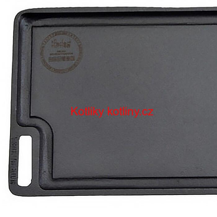 Litinová grilovací deska 45 x 26 cm