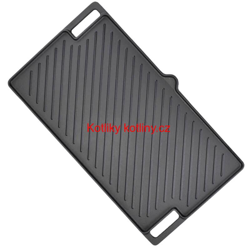 Litinová grilovací deska 45 x 25 cm