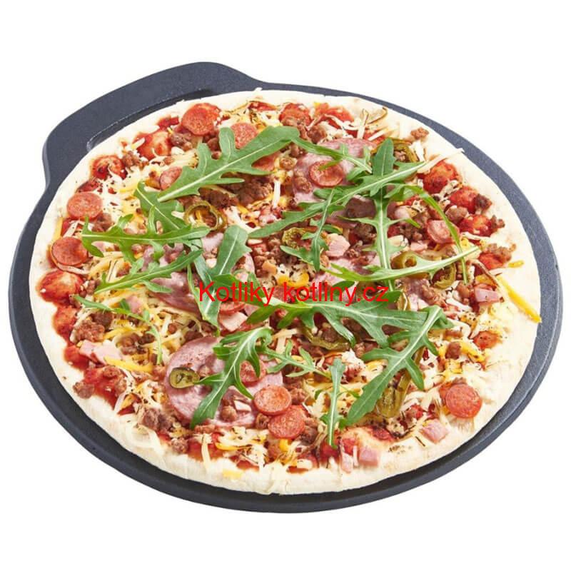 Litinová pánev na pečení 30 cm