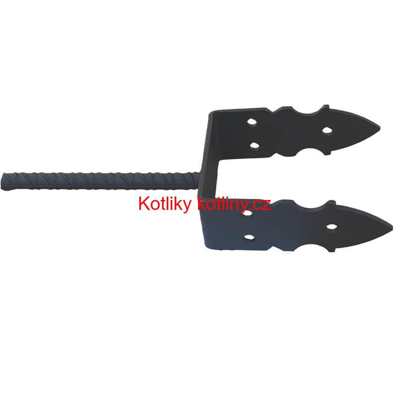 Patka kotevní, zápustná 12 cm