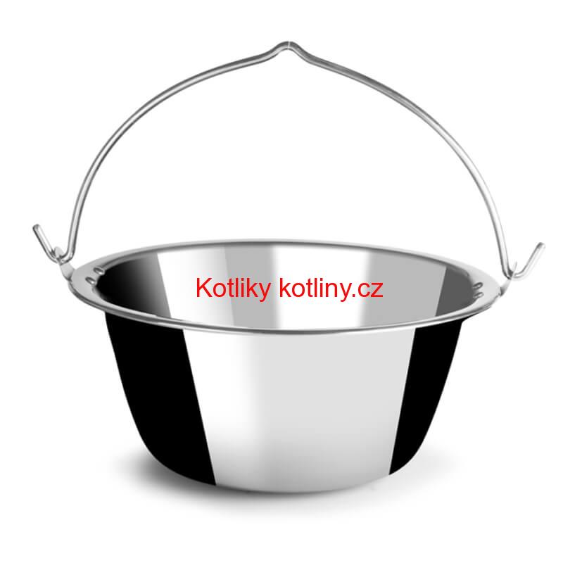 Nerezový kotlík 14 L + nerezová kotlina 36 INOX