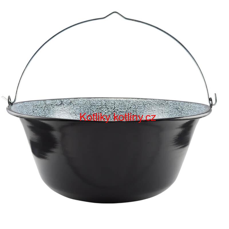 Smaltovaný kotlík 13 L + nerezová kotlina 36 INOX