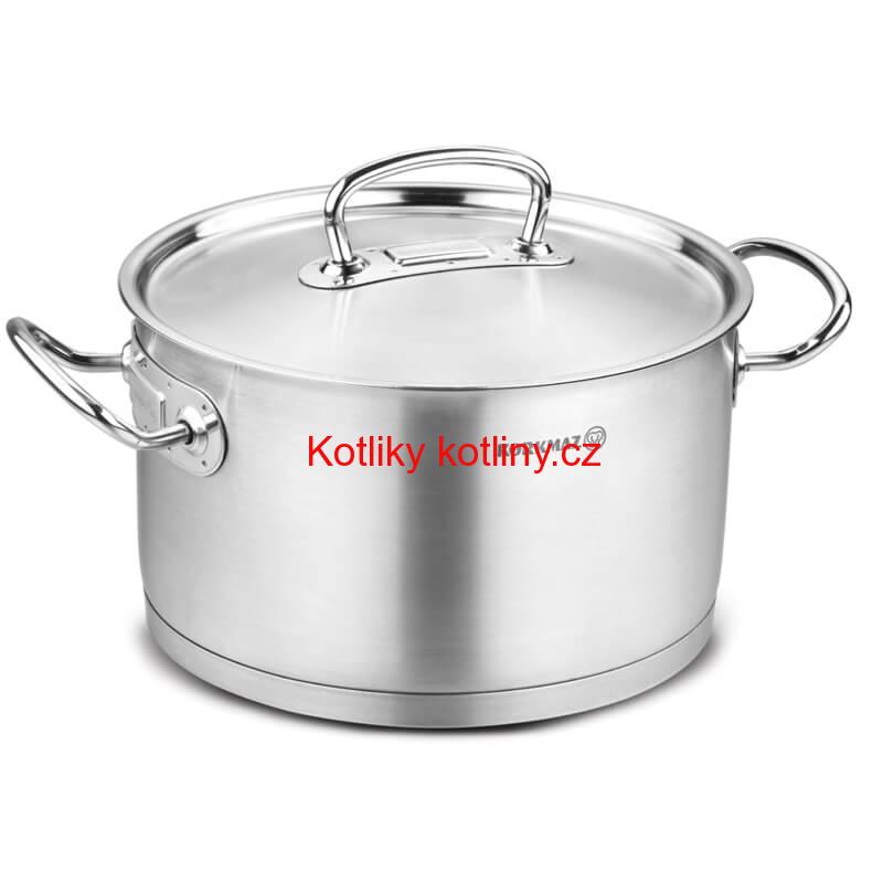 Sada nerezových hrnců s poklicí + rendlík 2 + 1 ks 6 L, 10 L, 2,8 L