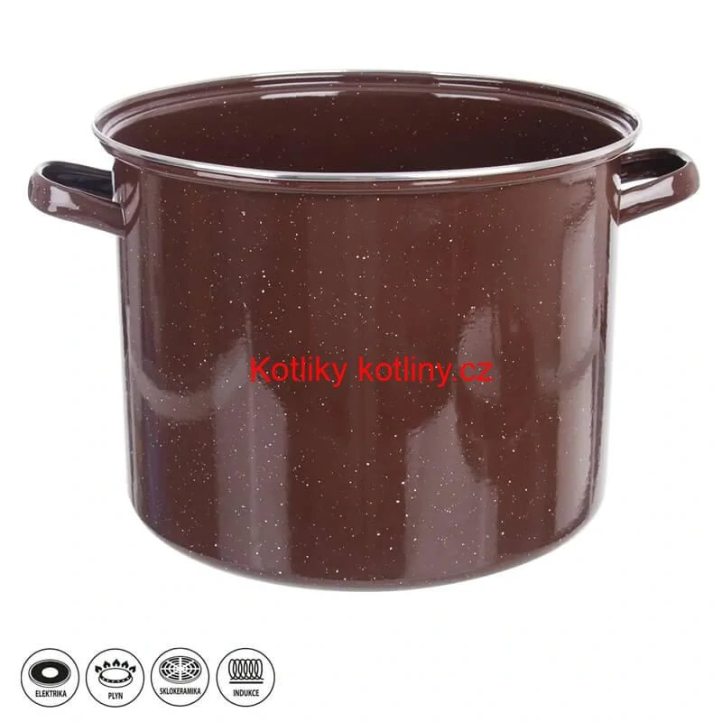 Hrnec hrubostenný smaltovaný + poklice 20 l FALCO + pepř na guláš - sladké 100 g