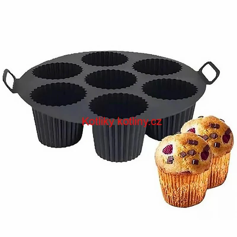 Forma na muffiny do horkovzdušné fritézy 7 x