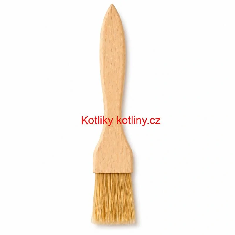 Dřevěný kuchyňský štětec 18 cm