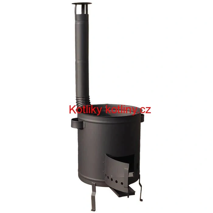 Silnostěnná kotlina 56 cm (2 mm) STRONG + žáruvzdorná barva Plus 600