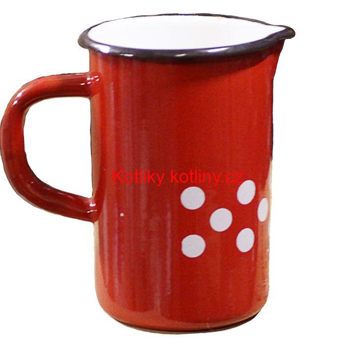 Smaltovaná konvice 0,5 L